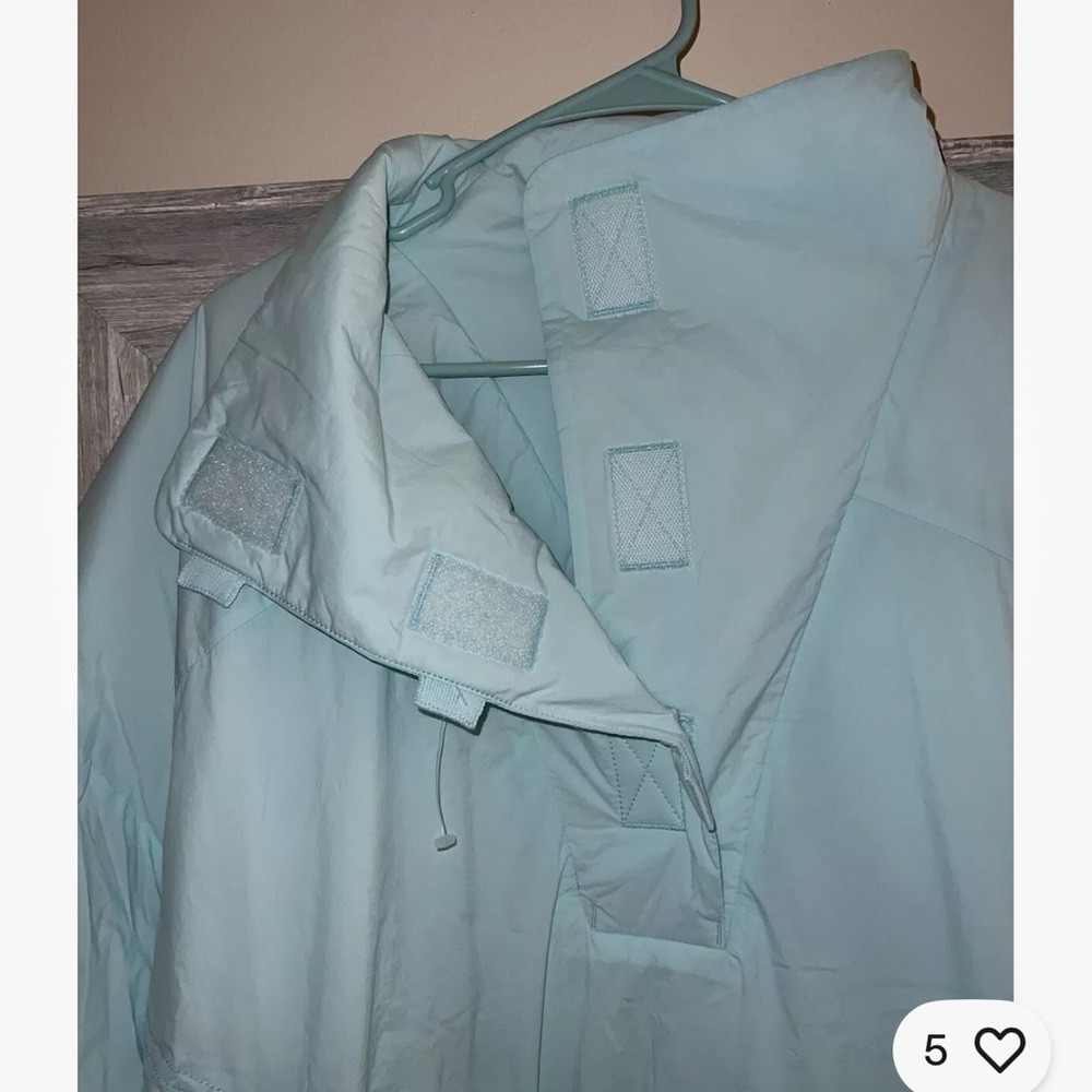 NWOT Free People Movement Faye Puffer Pullover Light Blue Size: Small - Picture 3 of 11